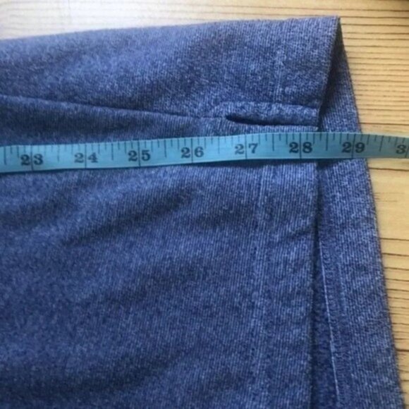 Crown‎ & Ivy Mens Pullover Sweater Quarter Zip Mock Neck Blue Casual - Picture 6 of 12